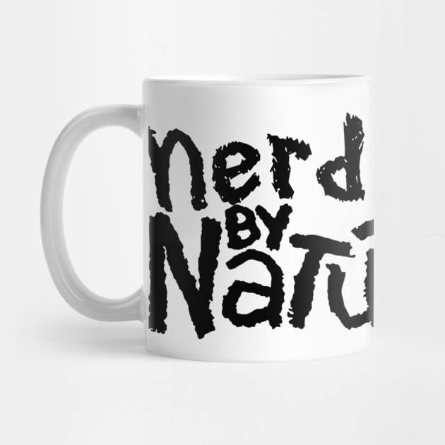 Nerdy - Black by BigOrangeShirtShop